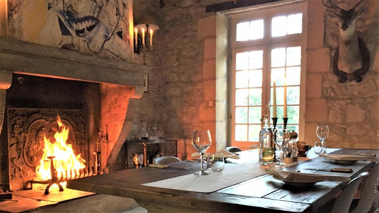 Bed and Breakfast Manoir Du Bois Mignon Le Fleix Exteriér fotografie